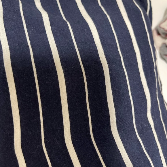 Navy striped lightweight top - Picture 4 of 4